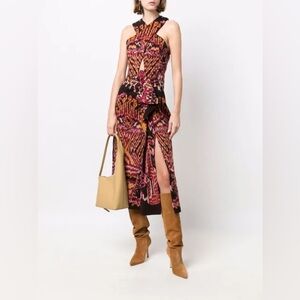 Ulla Johnson Amayah side slit midi dress size 2